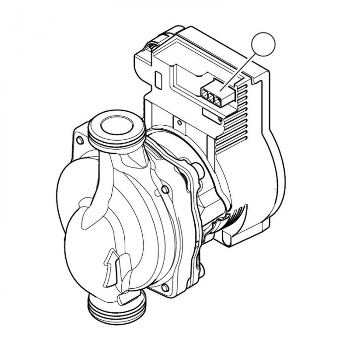Pompa de recirculare WILO PARA 15/8-75 iPWM1-12 [2]