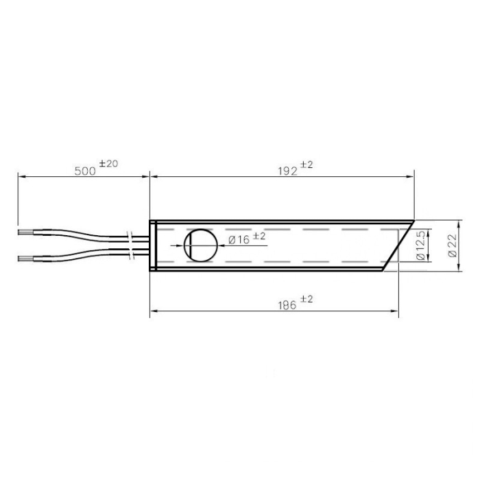 Rezistență de aprindere HT63993 cu tub transportor [2]