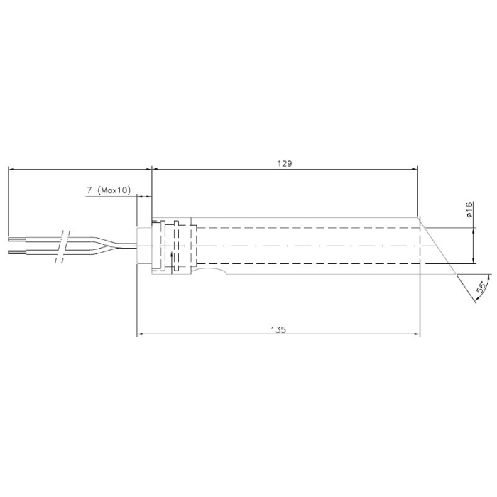 Rezistență de aprindere HT81865  cu tub transportor [2]
