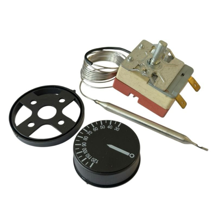 Termostat reglabil  0 ÷ 120 °C cu capilar [1]