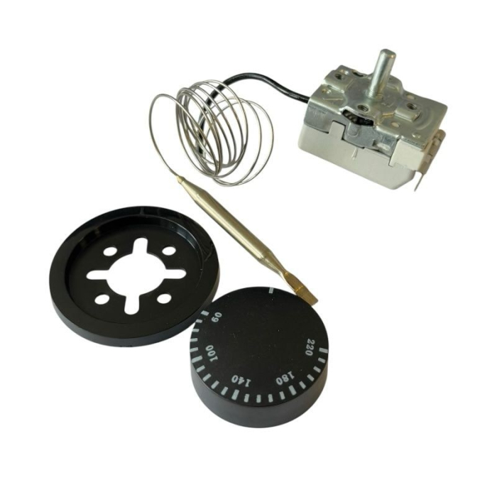 Termostat  reglabil 50 ÷ 220 °C cu capilar [1]