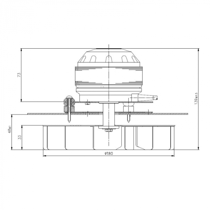 Ventilator de fum si gaze EBM R2E180-AV82-15 [3]
