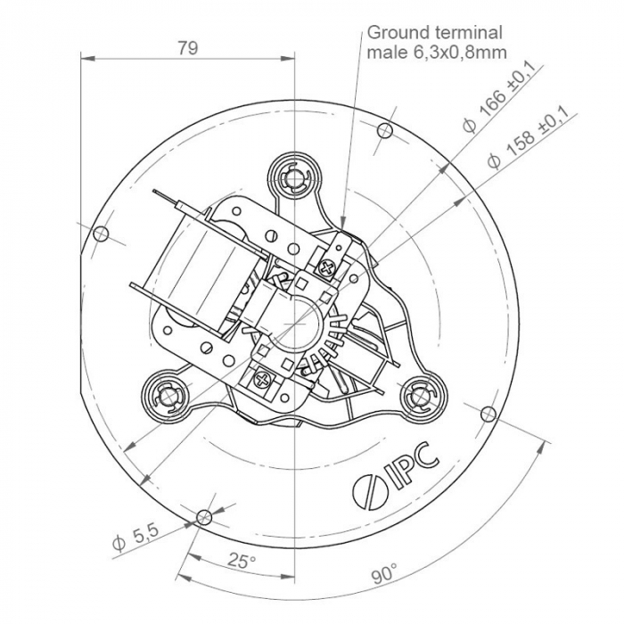 Ventilator de gaze si fum  centrale pe peleti IPC BLH2A1502C13 [2]