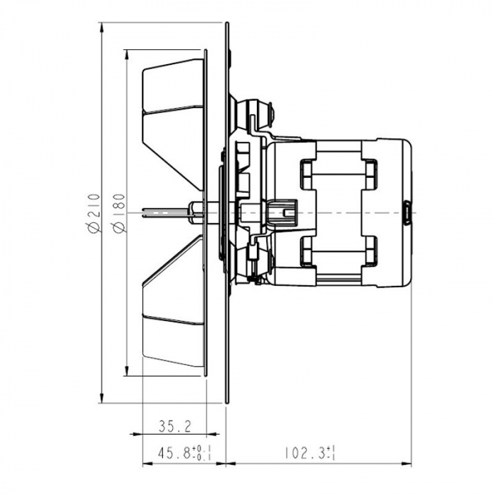 Ventilator, extractor - aspirator de fum PL30CE0170 [3]