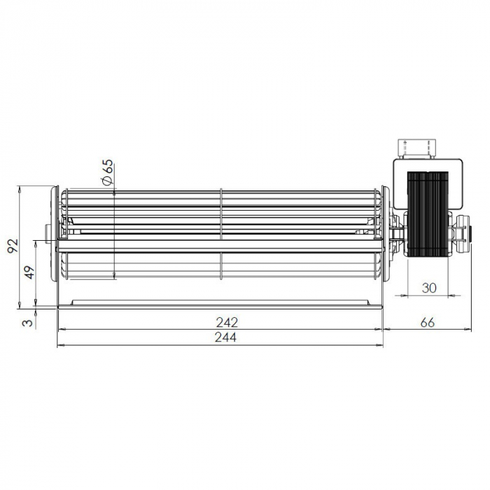 Ventilator tangenţial TRIAL THS24B5-011 [2]