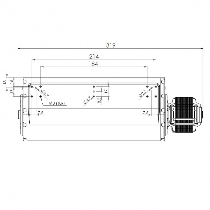 Ventilator tangenţial TRIAL THS24B5-011 [3]