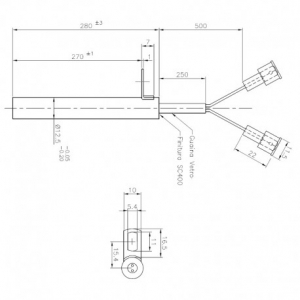 Rezistenta 270/280mm 12,5mm  470wati [1]