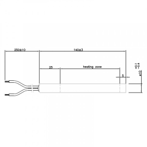 Rezistenta 140mm  Ø10mm  300w  HT72941 [1]