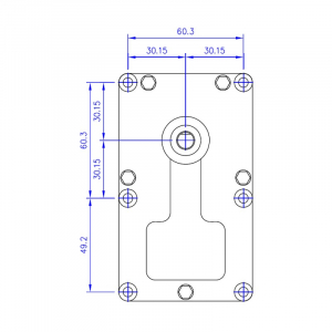 Motoreductor snec 5,3 rpm  ax 8,5mm  FB1146 [3]