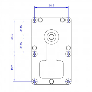 Motor reductor snek, centrale peleti, 1,5 rpm, ax 8,5mm [3]
