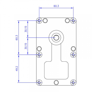 Motor reductor sneck, centrale peleti, 3 rpm ax 8,5mm FB1249 [3]
