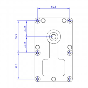 Motor reductor sneck, centrale peleti, 2 rpm, ax 8,5mm FB1324 encoder integrat [1]