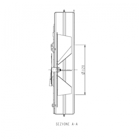 Extractor - extractor de fum pentru sobele cu peleți. [3]