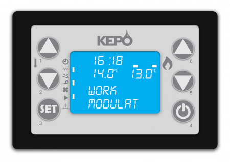 Kepo - Afisaj panou de comanda LCD KEPO micronova