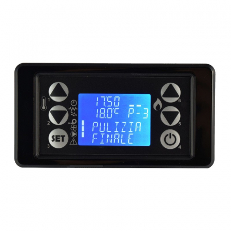 Tastatura/Display - Afisaj panou de comanda LCD  PQ007 micronova 6 butoane