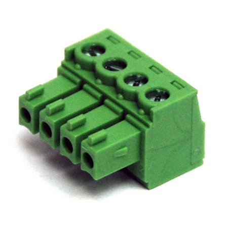 Piese de schimb - Conector pentru plăci electronice 4 poli pas 3.81 mm