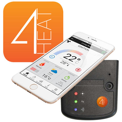 Accesorii - Controler 4HEAT centrale pe peleti TIEMME