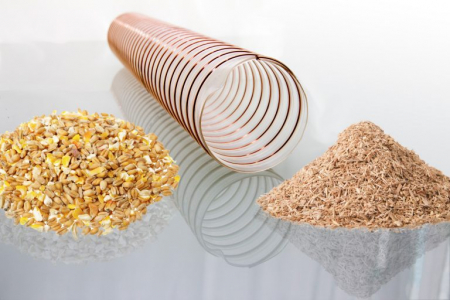 Furtun flexibil arzator peleti - D 60 mm insertie metal SMARTFLEX [1]