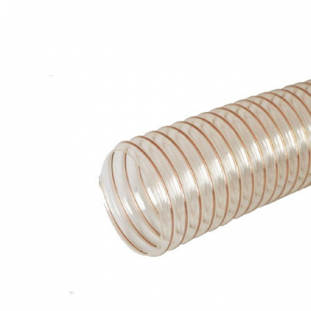 Tevi si racorduri rezistente - Furtun flexibil 0.7mm arzator peleti - D 63 mm insertie metal VACUFLEX