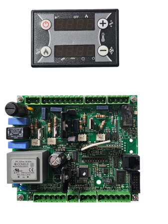 Kituri Automatizare - Kit complet automatizare seminee, cazane, centrale  pe peleti TIEMME