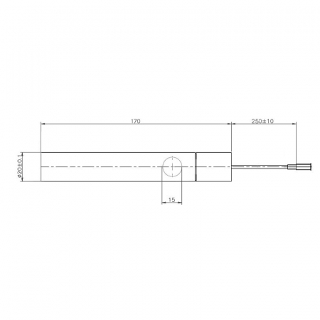 Kit de rezistență la aprindere HT81220 cu tub transportor [1]