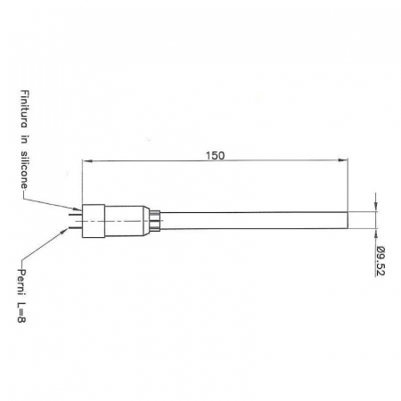 Kit rezistenta  aprindere pentru sobe pe peleti cu tub transportor aer UTXS012197 [1]