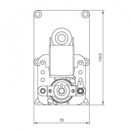 Motor reductor sneck FB1199 5,3 rpm  ax 9,5mm [3]