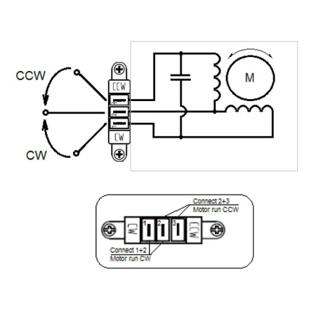 Motoreductor 5 RPM  ax 8.5 mm sincron IPC GMF250D801 [4]