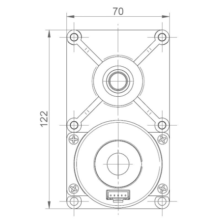 Motoreductor24V  4 RPM  fără perii de IPC GMF440D901 [1]