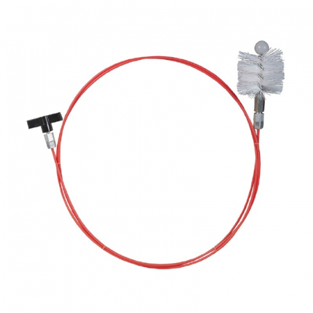Aspiratoare cenusa - Perie de curățare a tuburilor de cos   fum diametru 80 mm  5 metri
