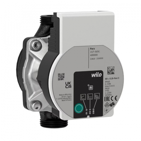 Pompa de recirculare WILO PARA 15/6-43 SC-6 Pompa de recirculare WILO PARA 15/6-43 SC-6