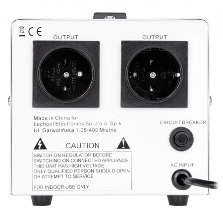 Stabilizator tensiune cu servomotor   1000VA KEMOT [3]