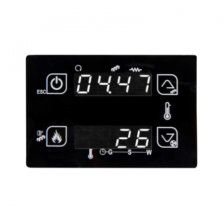 Tiemme - Tastatură Display cu afișaj CP110_GLASS TIEMME