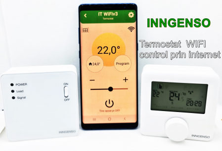 Inngenso - termostat inteligent control prin internet