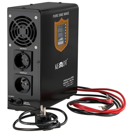 UPS CENTRALE TERMICE SINUS PUR 800VA/500W 12V KEMOT [1]