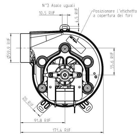 Venitilator de fum si gaze EVAGOLD30 [2]