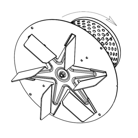 Ventilator Aspirator de fum FERGAS VFM 210/45 RE C 260415 [3]