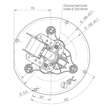 Ventilator de gaze si fum  centrale pe peleti IPC BLH2A1502C13 [1]