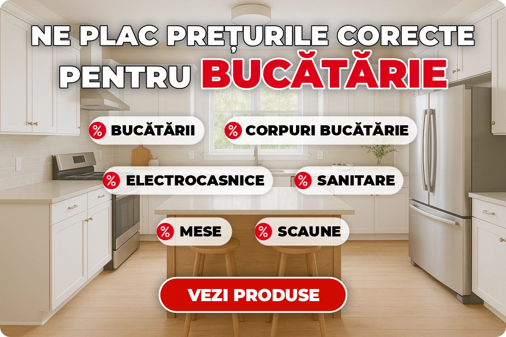 Ne plac prețurile corecte pentru Bucătărie
