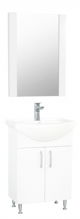 Set Baza si Lavoar seria 005, eco, 50 cm, alb [3]