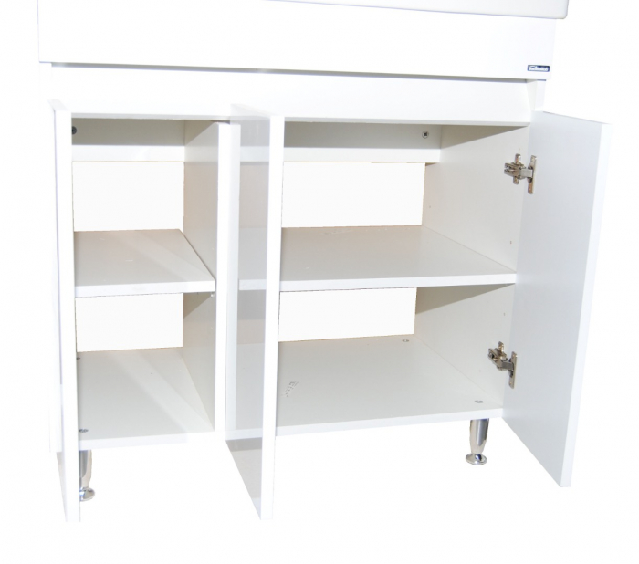Set Baza front MDF si Lavoar seria 286, 100 cm, alb [4]