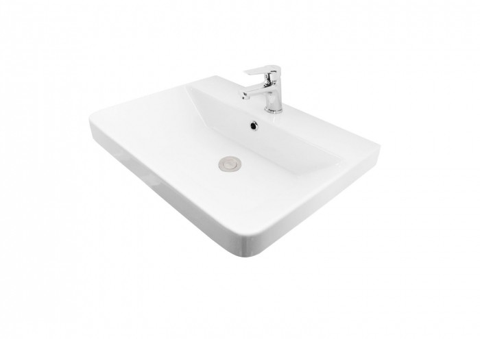 Set Baza front MDF si Lavoar seria 501, 60 cm, alb [6]