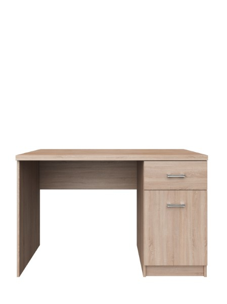 Birou TOP MIX, 1 usa, 1 sertar, stejar sonoma, 120x55x77 cm