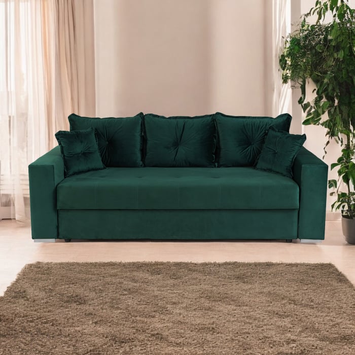 Canapea ARISSA extensibila, 3 locuri, cu arcuri, 235x110x77 cm - ExpoMob [7]