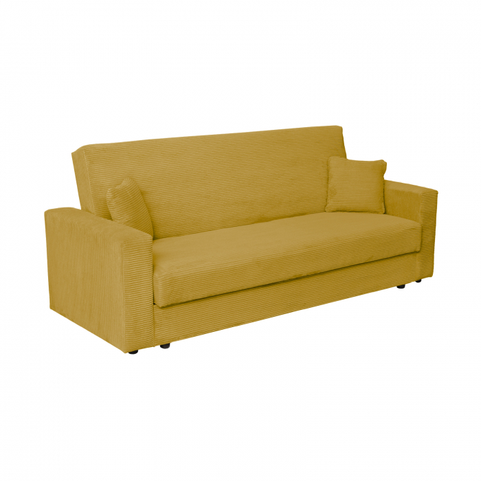 Canapea CORINNE LUX extensibila, 3 locuri, cu lada depozitare, 220x90x96 cm - ExpoMob [2]
