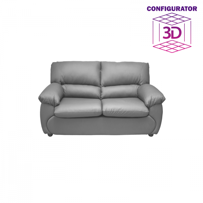 Canapea LUXOR 2L extensibila, 2 locuri, 171x95x95 cm, Configurator 3D