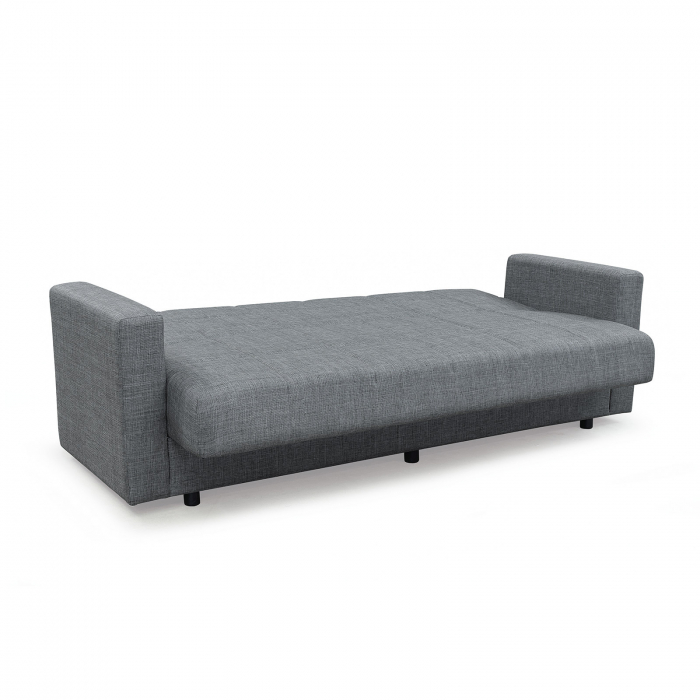 Canapea MARBELLA extensibila, 3 locuri, cu arcuri si lada depozitare, 214x73x80 cm - ExpoMob [4]