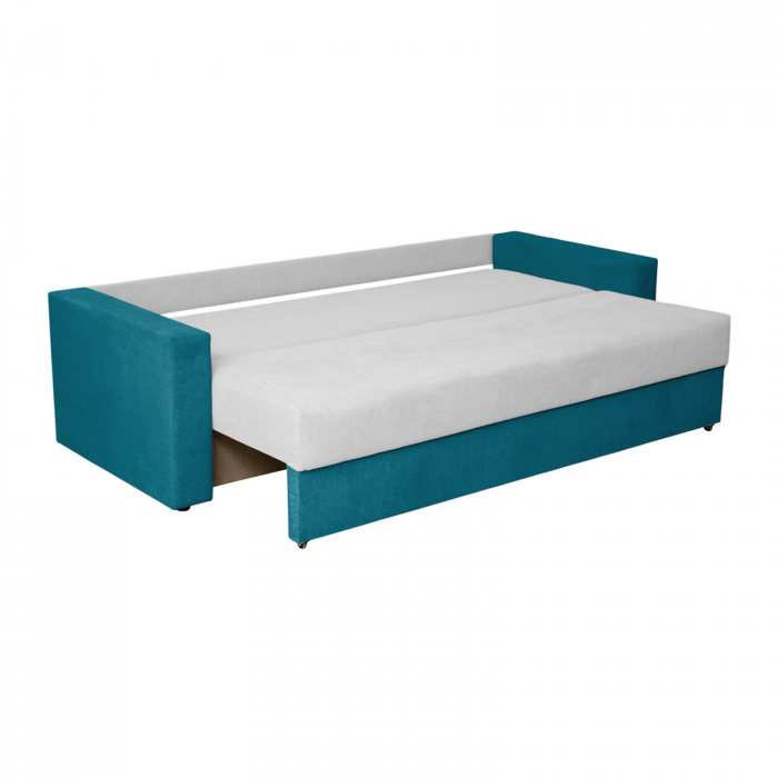Canapea NICO 2 3L extensibila, 3 locuri, cu arcuri si lada depozitare, 220x90x75 cm - ExpoMob [2]