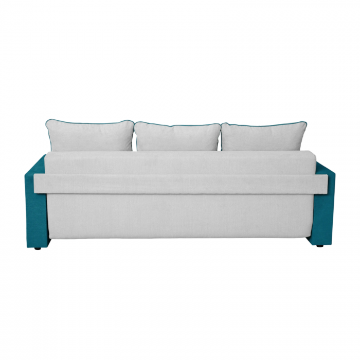 Canapea NICO 2 3L extensibila, 3 locuri, cu arcuri si lada depozitare, 220x90x75 cm - ExpoMob [4]