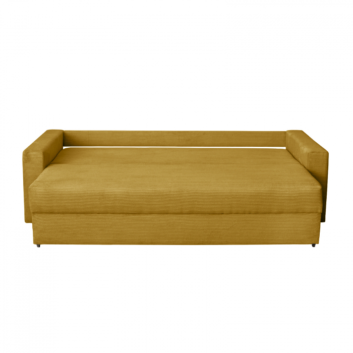 Canapea NICO II LUX extensibila, 3 locuri, cu arcuri si lada depozitare, 220x85x75 cm - ExpoMob [3]